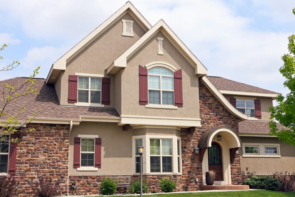 a beautiful decorated house